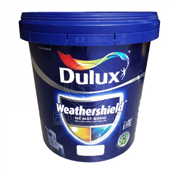 dulux weathershield BJ9 bề mặt bóng thùng 18L